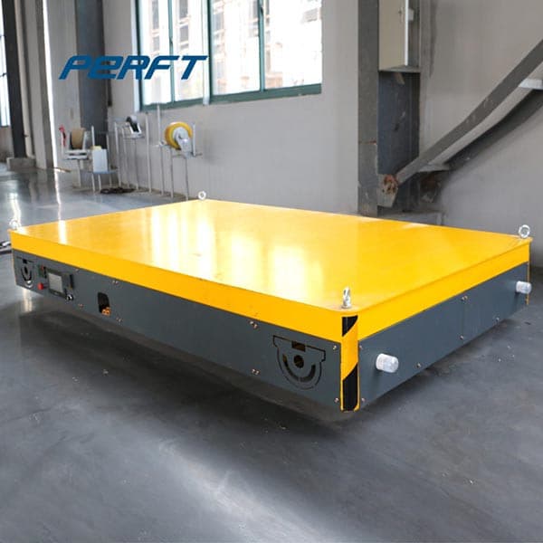 agv transfer cart with warning alarm 120 ton